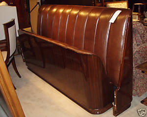 ralph lauren leather bed